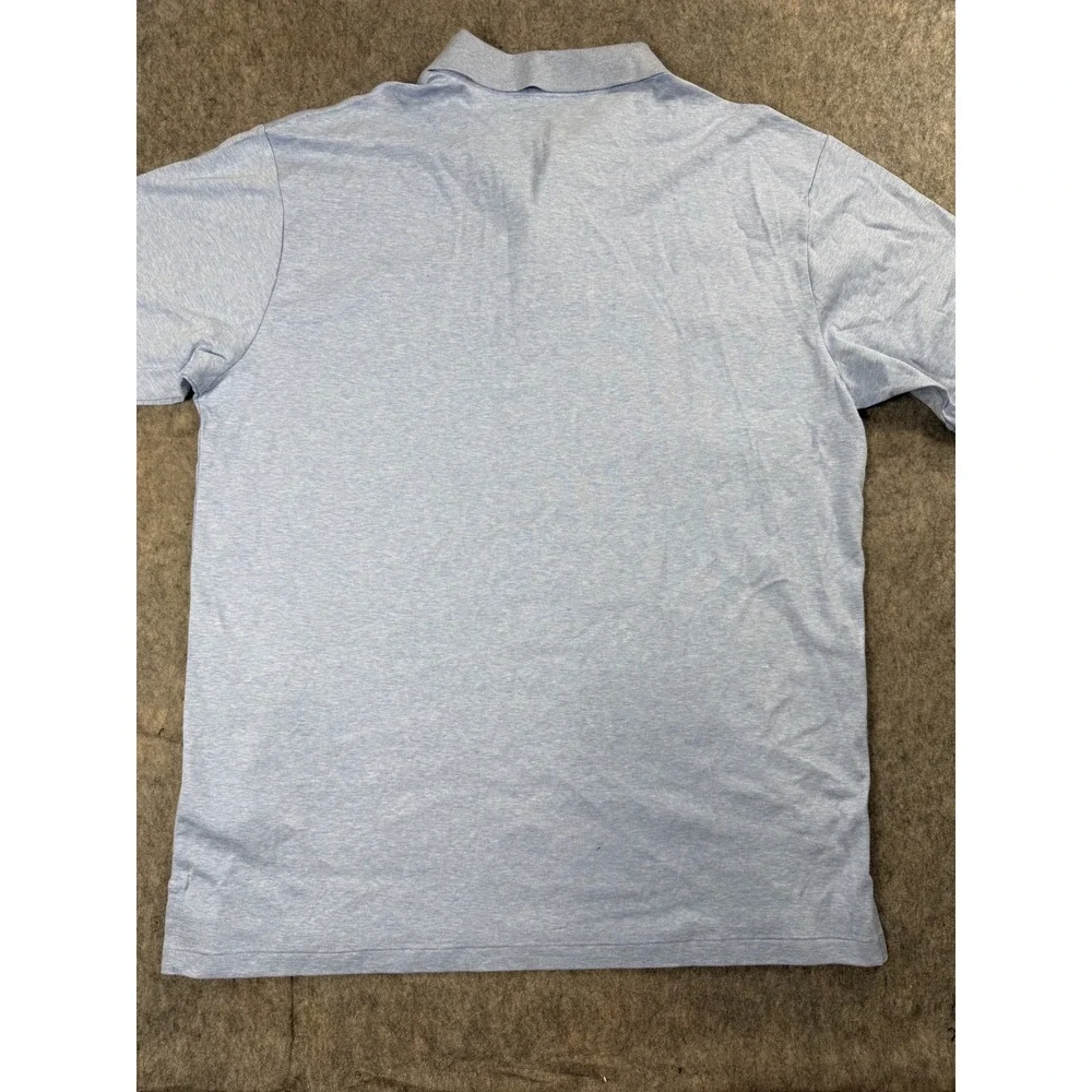 Polo Ralph Lauren Polo Shirt Mens XLT Blue Cotton Jersey Classic Pony Tall Logo